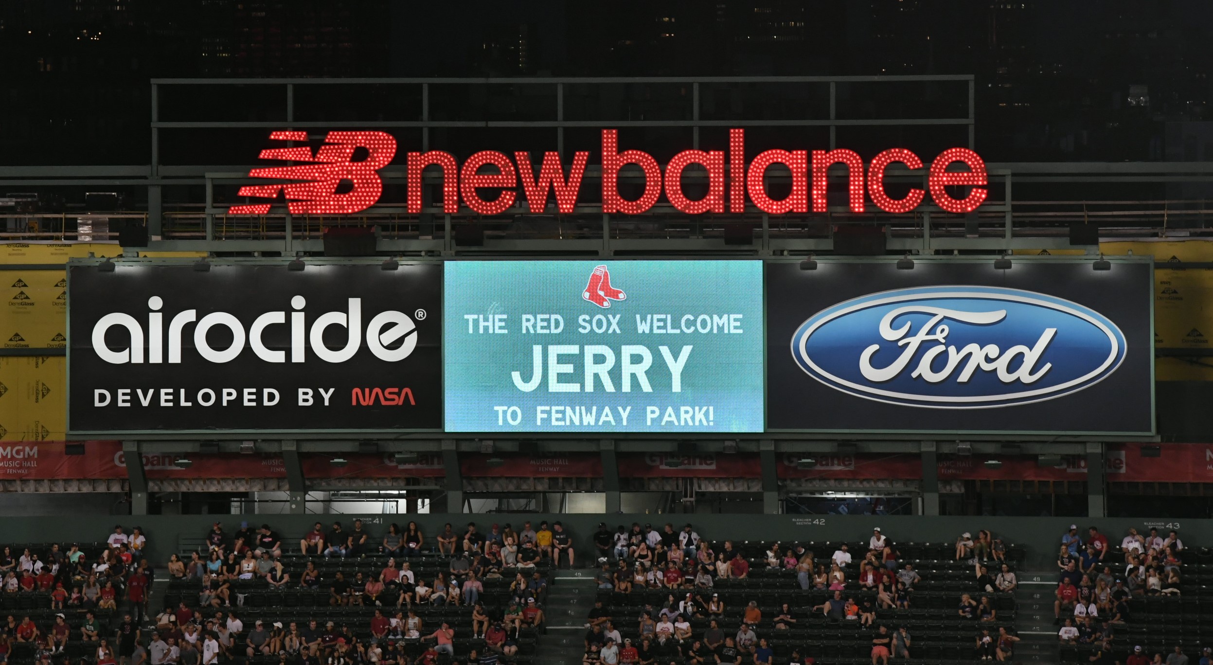 Scoreboard Messages - Red Sox Foundation