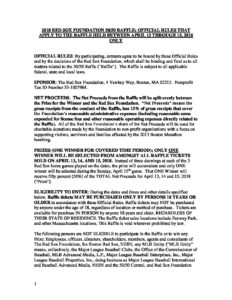 sox foundation red rules april only fenway park click