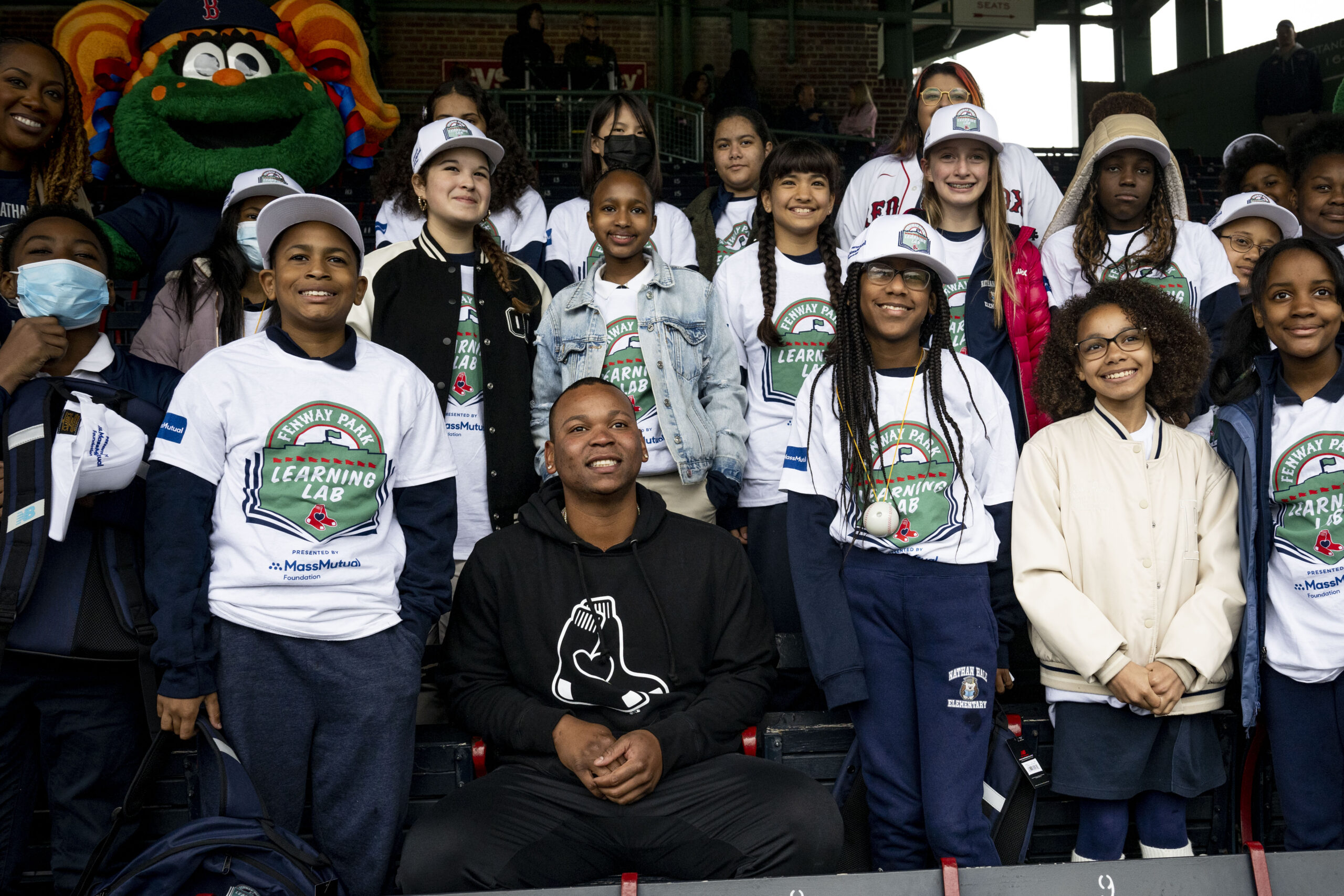 MassMutual Fenway Park Learning Lab Kick-Off - Red Sox Foundation